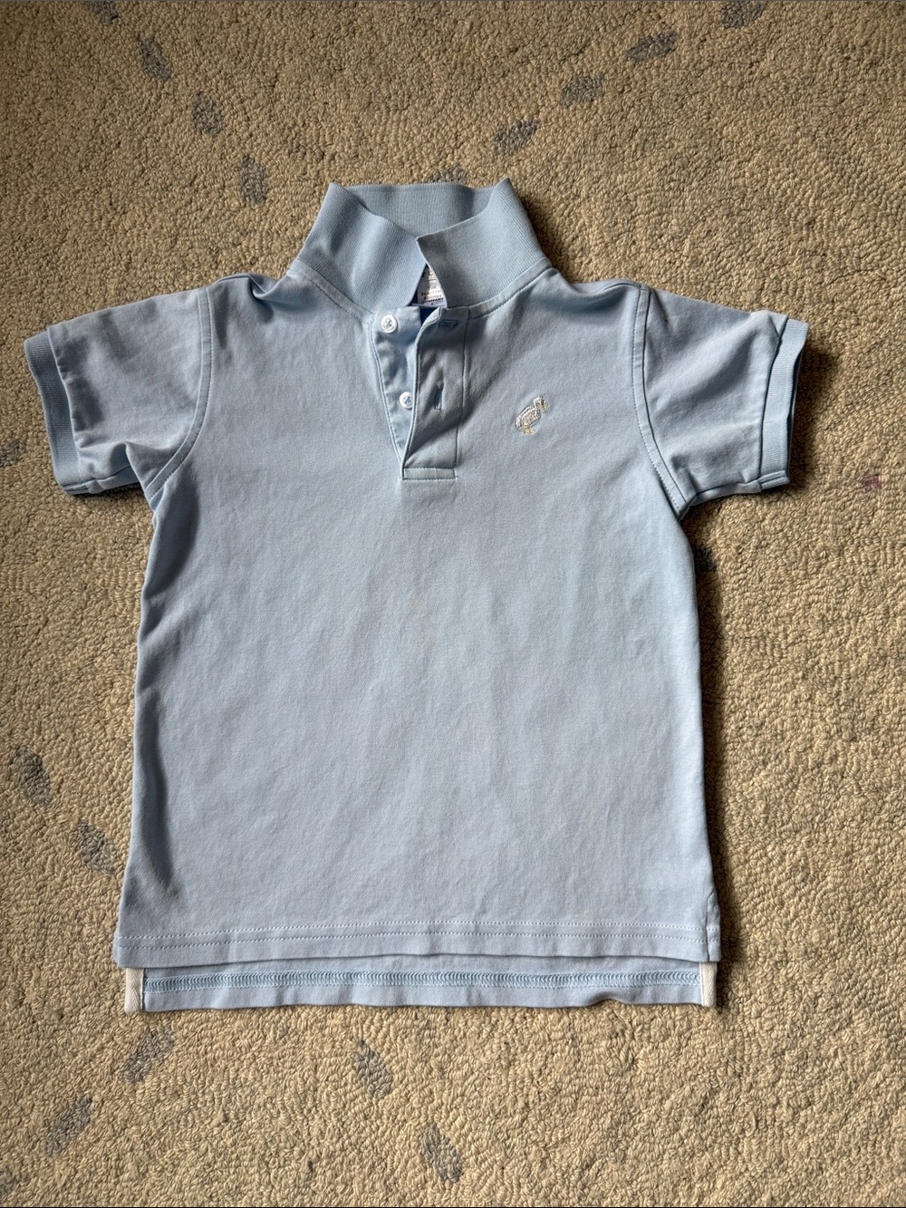 The Beaufort Bonnet Company Light Blue Polo for Kids